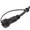 ERAPS-K450 Шнур питания для подключения гирлянд, IP65, 1,5 м, черный, каучук, 2А, 450Вт, 220В Б0051880