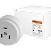 Розетка РШ 32А 250В 2Р+РЕ ОУ белая SQ1812-0005