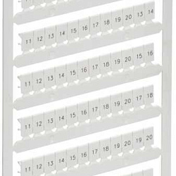 ARMAFIX Маркер для CTS/CP 4мм2 с символами 1120 IEK AF-CT10D-M-004-02
