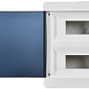 Корпус пластиковый ЩРВ-П-18 IP41 черн. прозр. дверь UNION Compact IEK UIC-KP12-V-18-41-K01