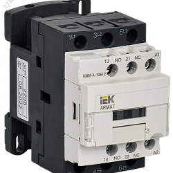 ARMAT Контактор КМИ-А-10612 LC1D 6А 400В/АС3 1НО/1НЗ AR-ACC-11-006-400-11