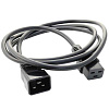 Кабель питания ДКС, IEC 60320 С19 - IEC 60320 C20, 1.8 м, сечение 3 x2,5 мм R5CORD9018