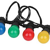 ERABL-MK10 Гирлянда Белт-лайт набор 10 м, 30 LED (шаг 30 см), мульт., 220 В, кауч. изол,IP65 Б0047955