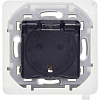 Розетка 1-м СП Inspiria 16А IP44 250В 2P+E защ. шторки с крышкой немецк. стандарт механизм антрацит Leg 673743