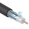 Кабель коаксиальный RG-6U, 75Ом, CCS/Al/Al, 48%, 100м, OUTDOOR, черный